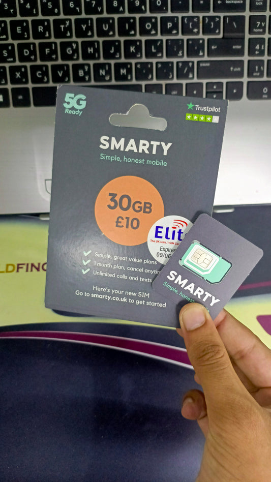 Smarty Uk Official Sim For TikTok Live